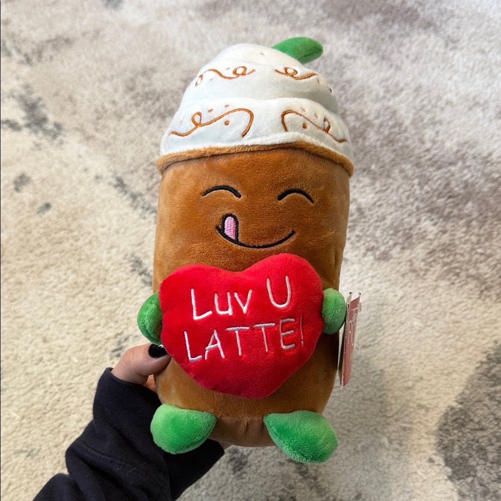 Russ Plush Coffee Cup with Whipped Cream Top